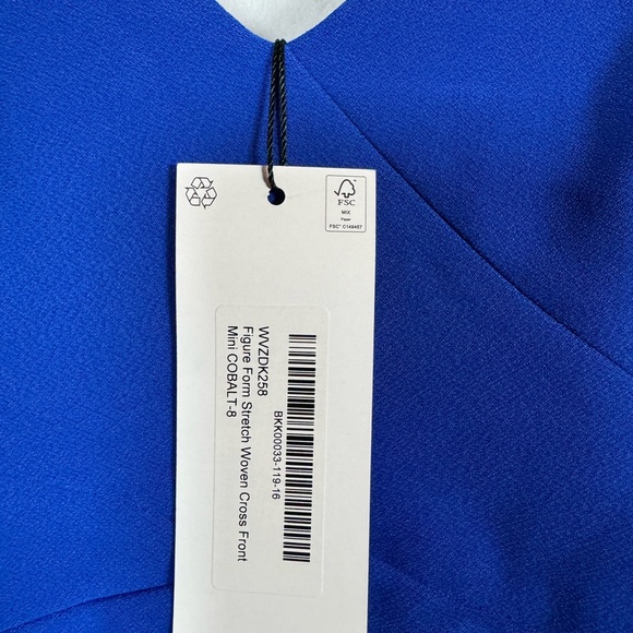 Karen Millen Dresses, Women Blue Midi Dress - Picture 6 of 8